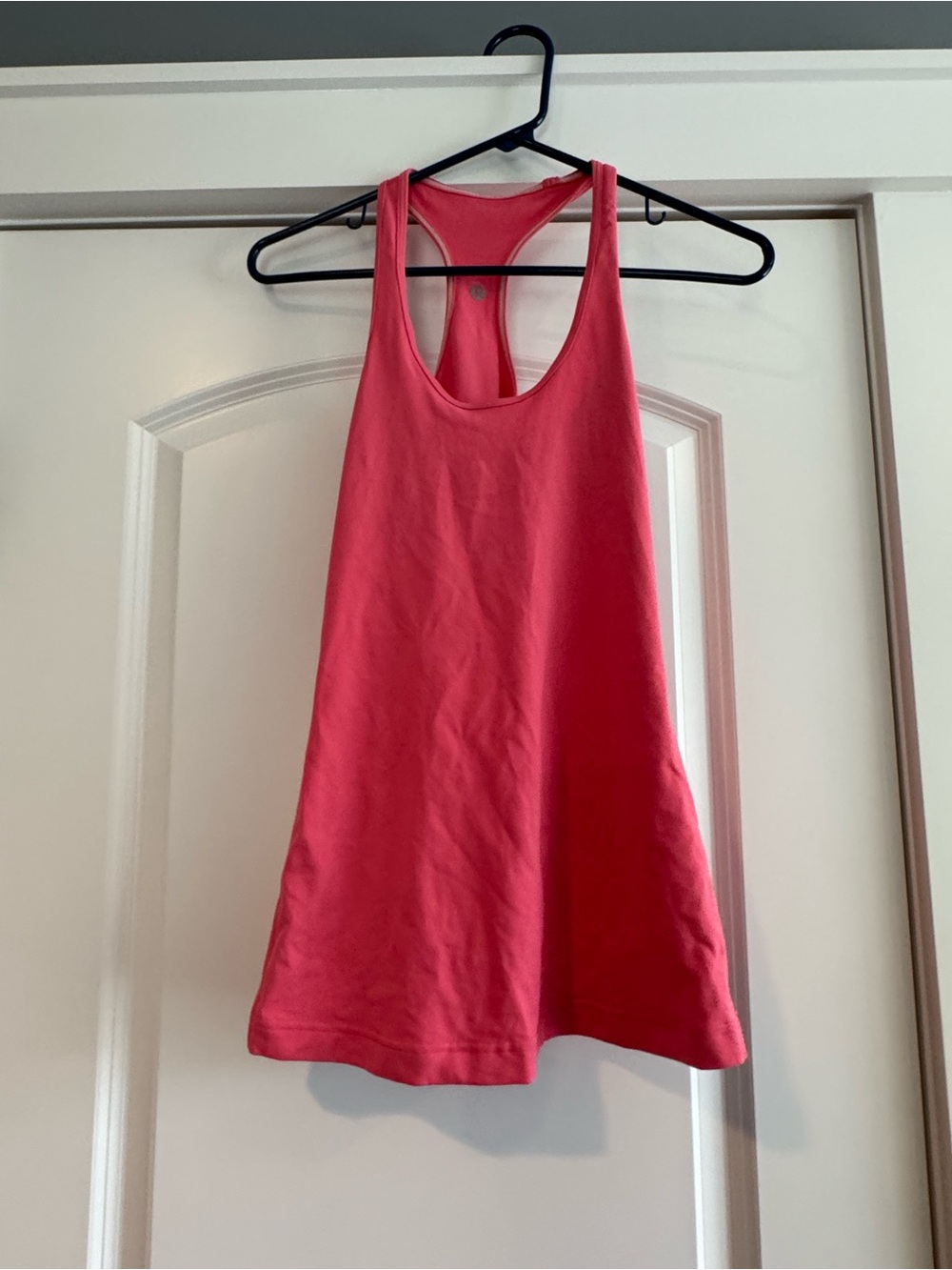 lululemon athletica Coral Pink Racerback Tank Top